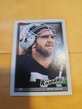 1991 Topps Football Card Bob Golic #98