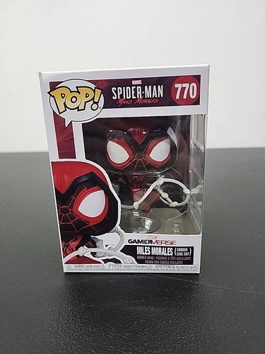 Funko POP! Marvel Spiderman Miles Morales  (Crimson Cowl Suit)  #770