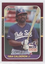 1987 Donruss Opening Day Box Set Ivan Calderon #230 0b5