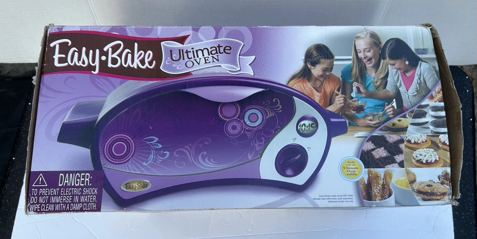 VINTAGE Purple HASBRO EASY-BAKE “ULTIMATE OVEN” 50th Anniversary Retired ,Tested - Image 3 of 4