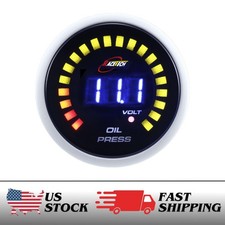 Racetech 2-116 52mm Blue Led Performance Oil Pressure Psi 12v Volt Gauge