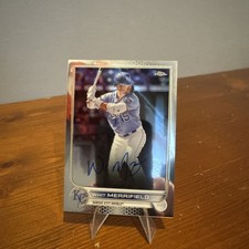 2022 Topps Chrome - Chrome Veteran Autographs Whit Merrifield #CVA-WM (AU)