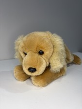 GOLDEN RETRIEVER Plush Puppy Dog ANIMAL ALLEY TOYS R US Stuffed Animal