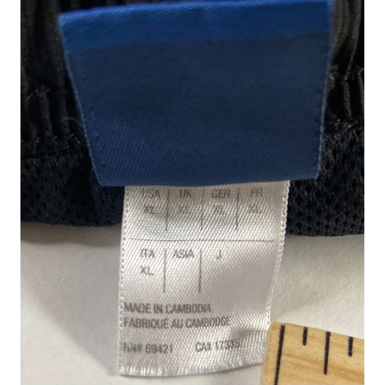 Reebok Mens XL Black Mesh Lined Track Pants Athletic Warm Up Ankle Zip XL thumbnail 7