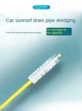 2m Car Sunroof Drain Cleaner Hose Brush Sewer Unclogger Pipe Cleaning Tool UK