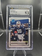 2020 Panini Donruss CEEDEE LAMB CSG 9.5 MINT RC Rookie Card Dallas Cowboys?. rookie card picture