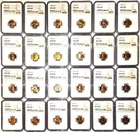Lincoln Wheat Cent 24-Coin Set - 1953 to 1957 - NGC Certified - All MS 65 RD