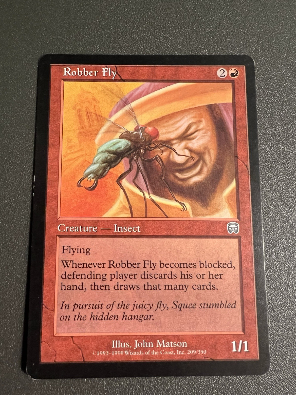 Robber Fly #209 (MP) Mercadian Masques Magic MTG
