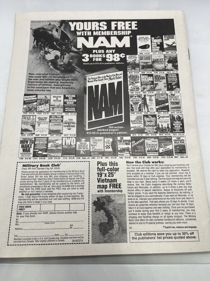 Airpower Magazine March 1984 Vol 14 No 2 Dogfight Korea VTOL Ryan X-13 Sentry Foto 3 de 3