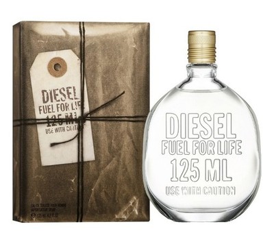 DIESEL FUEL FOR LIFE Cologne for Men 4.2 oz 125 ml Eau de Toilette Spray NEW