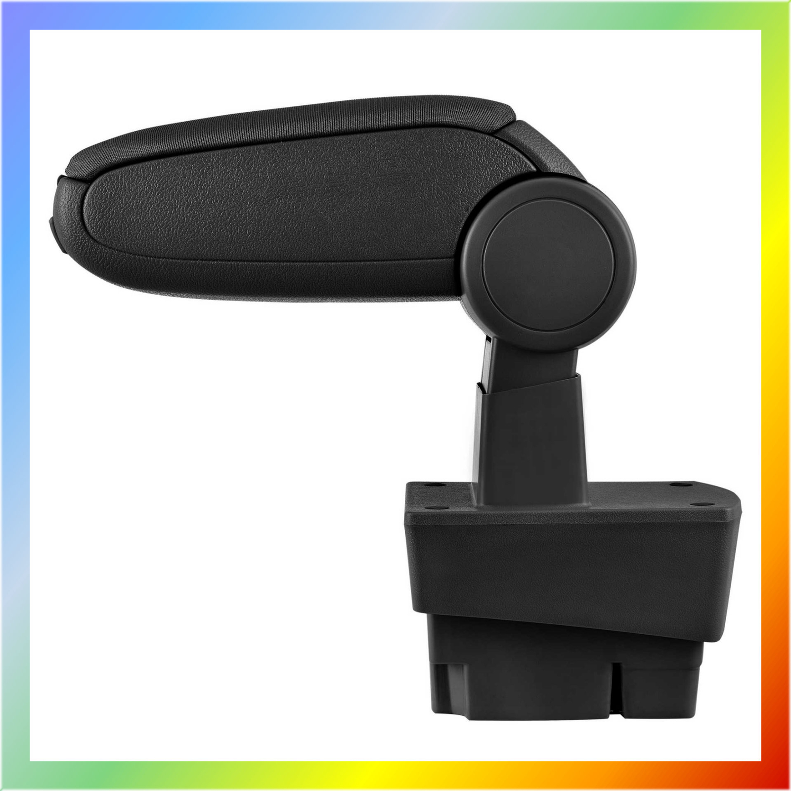 Accoudoir Ford Focus MK1 contre le mal de dos en voyage en tissu noir