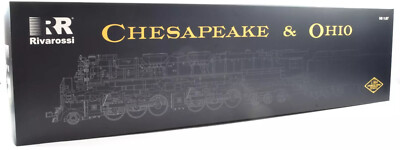 Rivarossi Chesapeake & Ohio Allegheny W/ DCC Sound #1632 HO Locomotive HR2951S