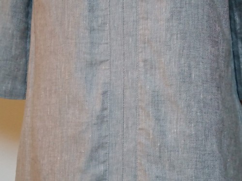 Vestido túnica azul vaquero Ellettelle Eva calce relajado S/M $175 - Imagen 6 de 11