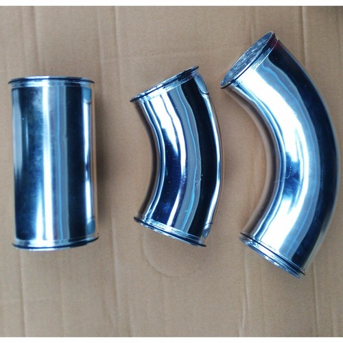 3"76MM Universal Performance Cold Air Filter Feed Induction Intake Pipe - Picture 7 of 7