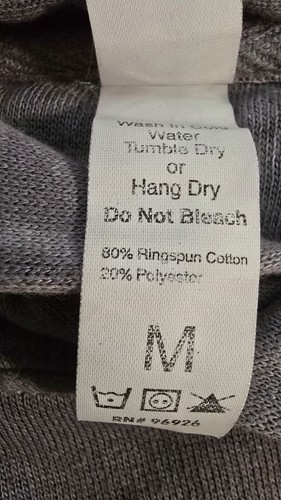 The Mountain Size M Sunset Gallop Gray Medium Weight Hooded Sweatshirt - Picture 4 of 8