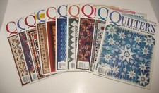 Quilter's Newsletter Magazine 1999 Complete Year Lot Of 10 Issues
