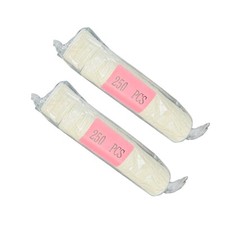 2 Rolls, White PVC Plastic 58 mm Sealing Disc 500 Pieces New