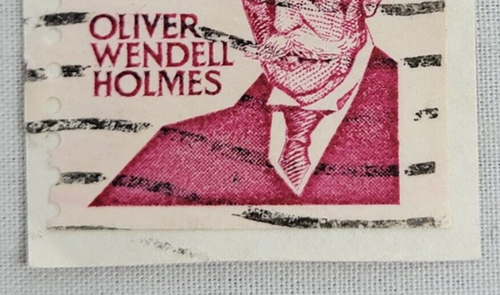 U.S. Postage ~ Oliver Wendell Holmes ~ 15¢ Red Stamp ~ Posted ~ c.1968 ~ W38 - Picture 3 of 6