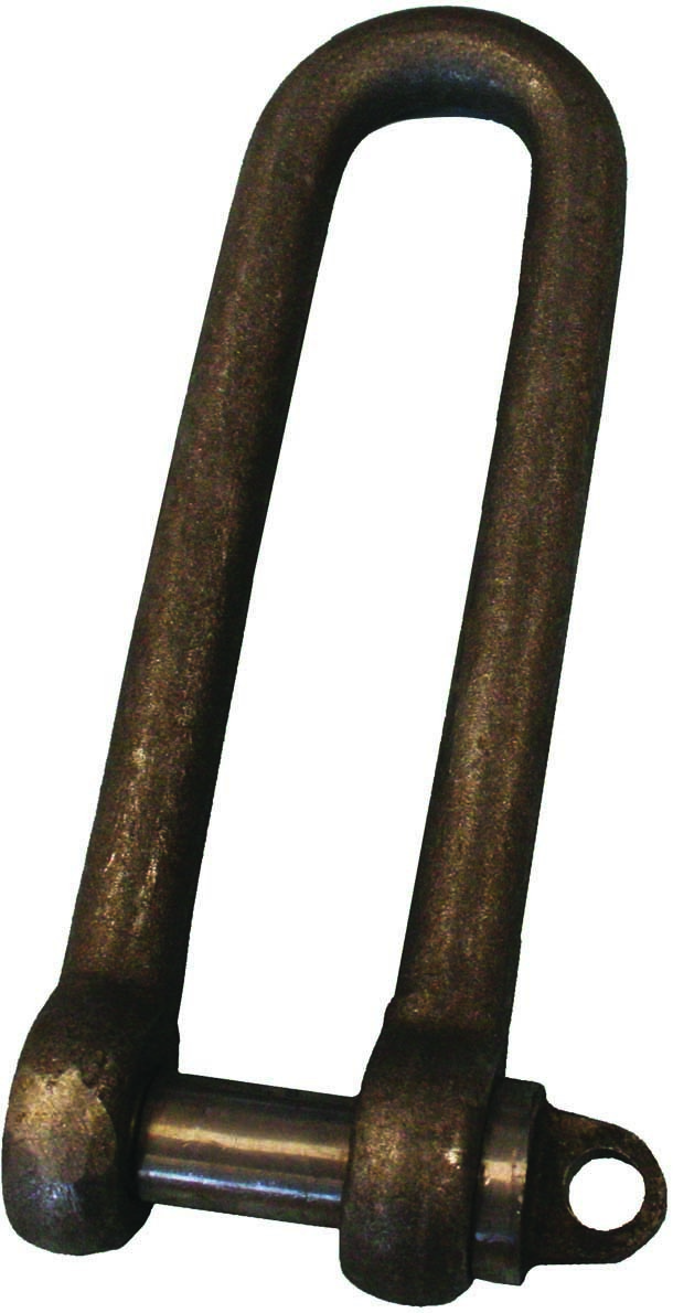 LiftinGear 1 ton Long Body D Piling Shackle Self Colour Finish Fully Certified