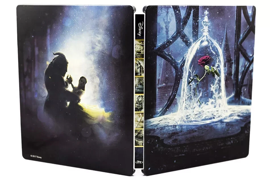 136/La Bella y la Bestia Steelbook Blu-ray+Blu-Ray 3D Nuevo precintado_ España - Imagen 2 de 3