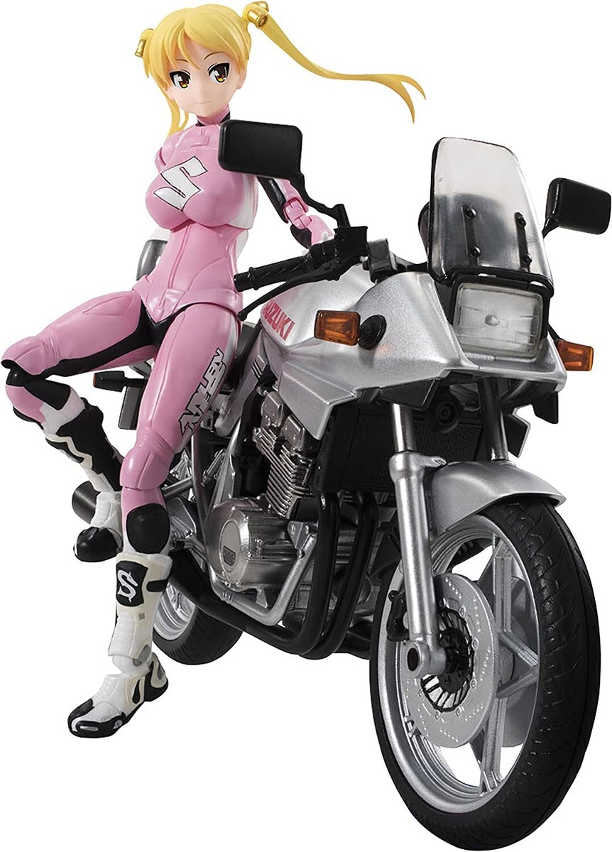S.H. Figuarts Bakuon !! Rin Suzuno (Rider Suit) & GSX 400S KATANA