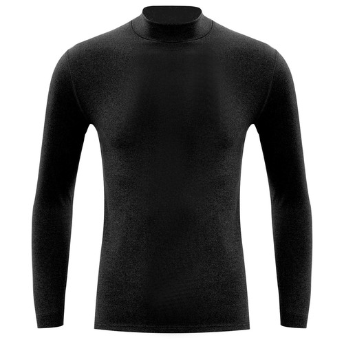 Men's Thermal Underwear Long Sleeve Base Top Layer Shirts Turtleneck Undershirt - Picture 34 of 115
