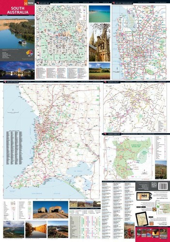 South Australia State Map - Hema - Scale 1:1800K | 8th Edition 2014 - Picture 6 of 6