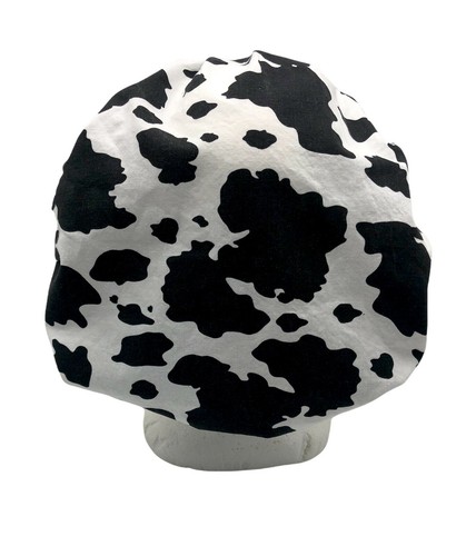 Bouffant scrub caps for women, Handmade 100% cotton bouffant hat. Size fits all - Picture 2 of 4