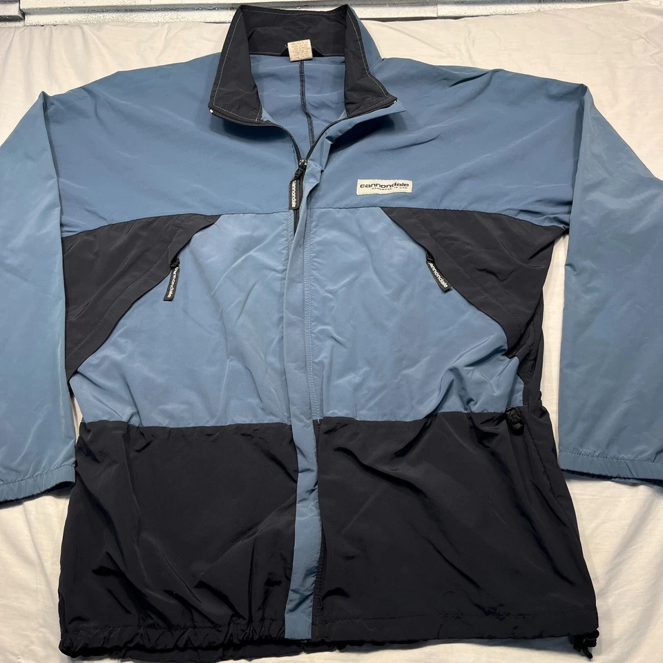 Chaqueta de Ciclismo Cannondale Pro Años 80 De Colección Para Hombre Grande Hecha a Mano en EE. UU. Bicicleta Ciclismo Foto 2 de 4