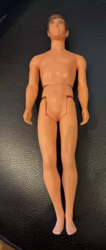 Vintage 1968 Live Action Ken Doll - Mattel Barbie - Swivel Waist  In Taiwan