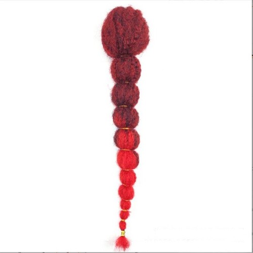 18" Afro Kinky Curly Bubble Ponytails Marley Hair Clip on Drawstring Pony Tails - Picture 11 of 27