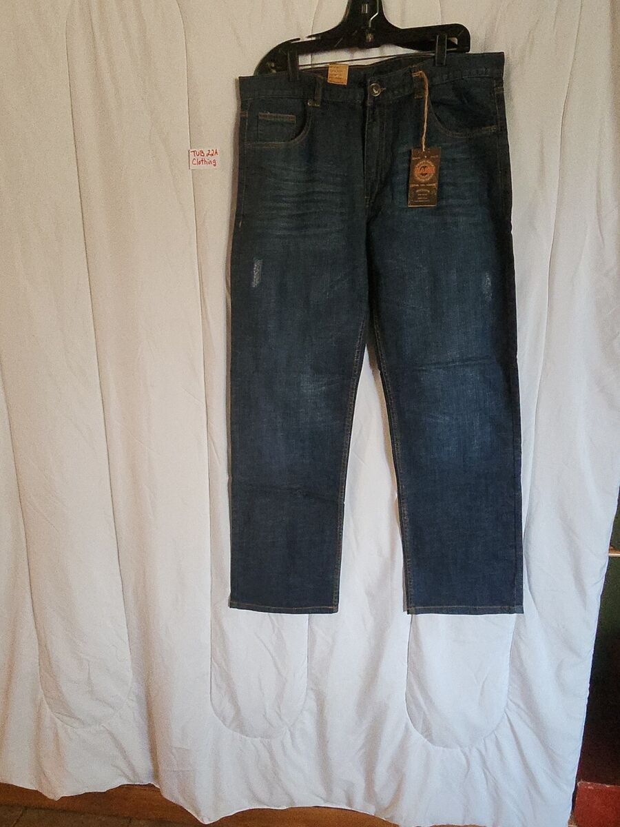 Dash Jeans Style AD-916 Med Blue Size 38 X 32 | eBay