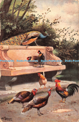 R449651 Vögel Ernest Nister London Serie 152 E P Dutton New York 1917
