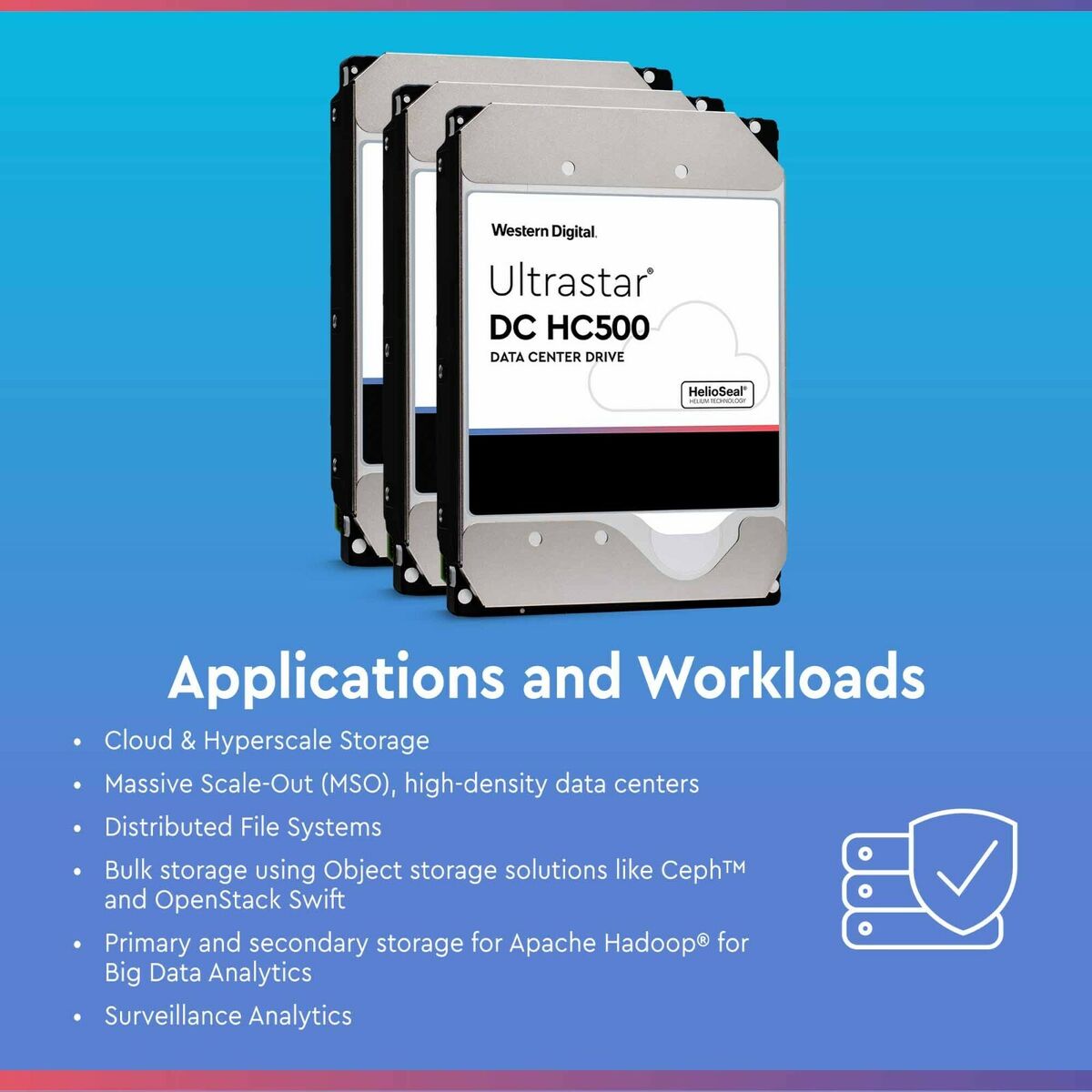 WD Ultrastar DC HC550 16TB SATA 3.5 WD Ultrastar DC HC550 16TB SATA 3.5