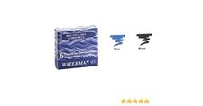 Waterman Fountain Pen Ink Cartridges Florida Blue Mini New In Box