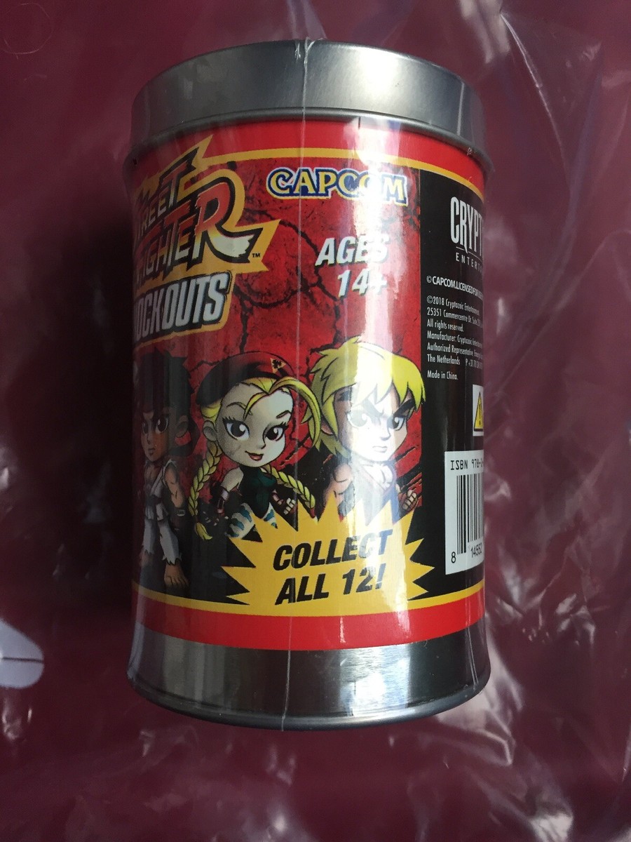 2018 SDCC COMIC CON CRYPTOZOIC STREET FIGHTER CAMMY METALLIC GREEN