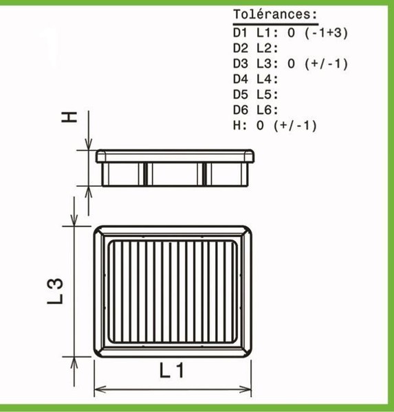 Luftfilter Green FüR Mercedes A-Klasse W176 Ab 2015-2018 220 D-177PS-image