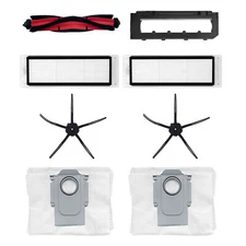 Replacement Main Brush Filter Dust-Bag Set for Roborock Q5 Robot Vacuum Cleaner