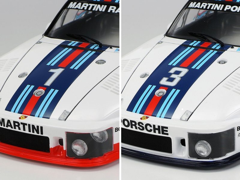 自動車 Tamiya 1/20 Martini Porsche 935 Turbo Tamiya Porsche 935 Turbo model kit - build diary, photos