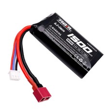 ABM Li-ion 18650-7.4V 1500mAh 15C 11.1Wh T-plug