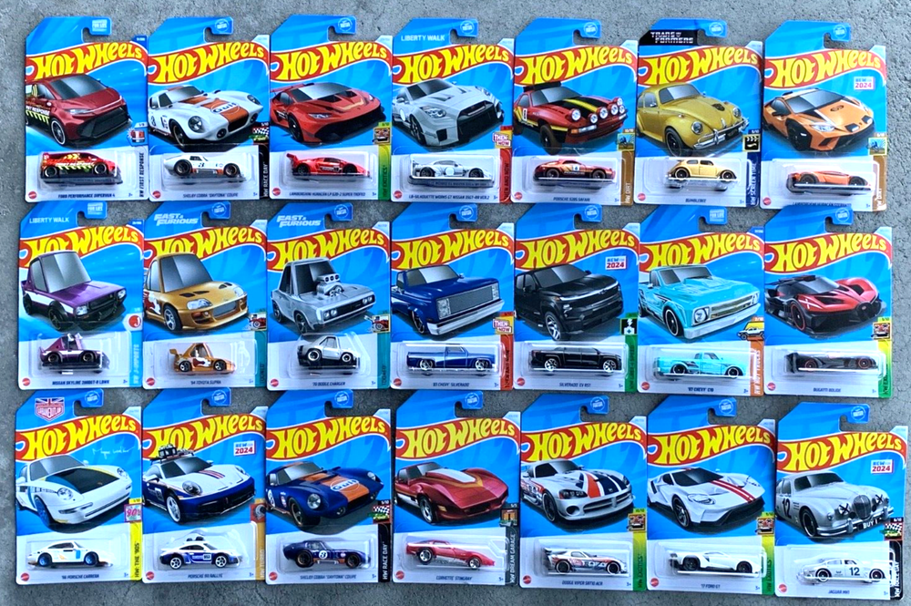 2024-22 HOT WHEELS FAVORITES - New Years Sale -New Cars 12/29!!