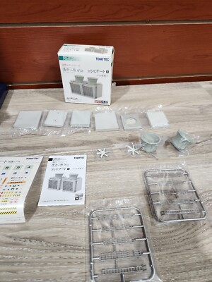 #ad Tomytec Komono 073 Manufacturing Plant B Cooling Tower 1 150 N scale $45.00