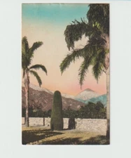 Postcard Southern CA Foothill Blvd Oranges and Snow