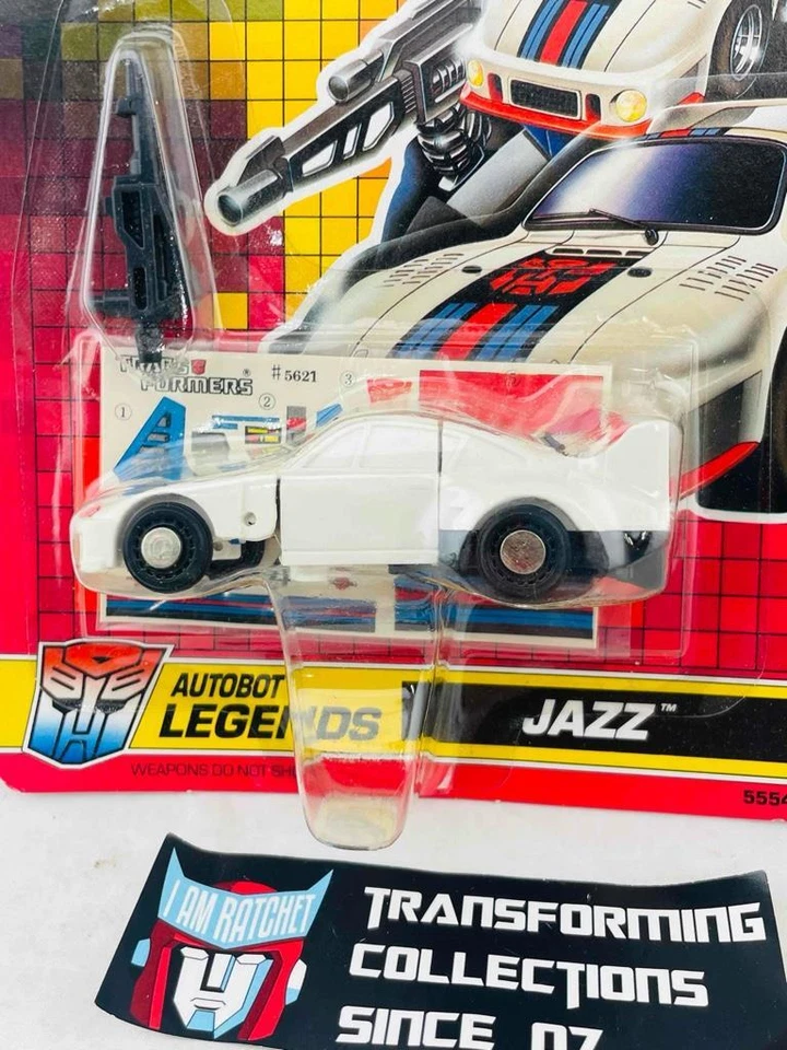 Transformers Original G1 1989 Legends Jazz MOSC Sealed - Image 2 of 3