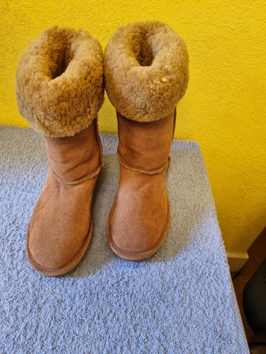 yellow bearpaw boots