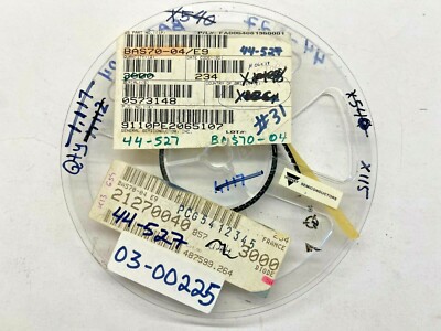 (115 PIECE REEL) BAS70-04/E9, BAS70-04, VISHAY, DIODE ARRAY SCHOTTKY 70V SOT23