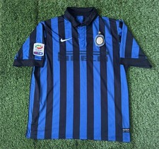 INTER MILAN VINTAGE 2011/12 NIKE HOME SOCCER JERSEY MENS XL