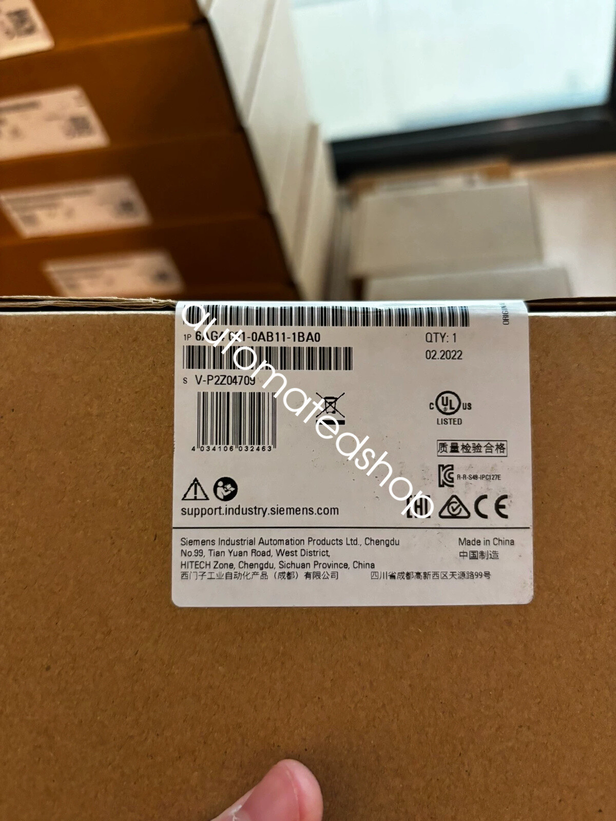 1pcs new SIEMENS 6AG4021-0AB11-1BA0 Industrial computer via FedEx or DHL