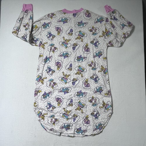 VTG Disney Snow White 7 Dwarfs Cotton Flannel Pajamas Nightshirt Womens Size M - Picture 10 of 10