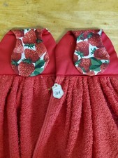 Set of 2 Handmade Hanging Kitchen Towels